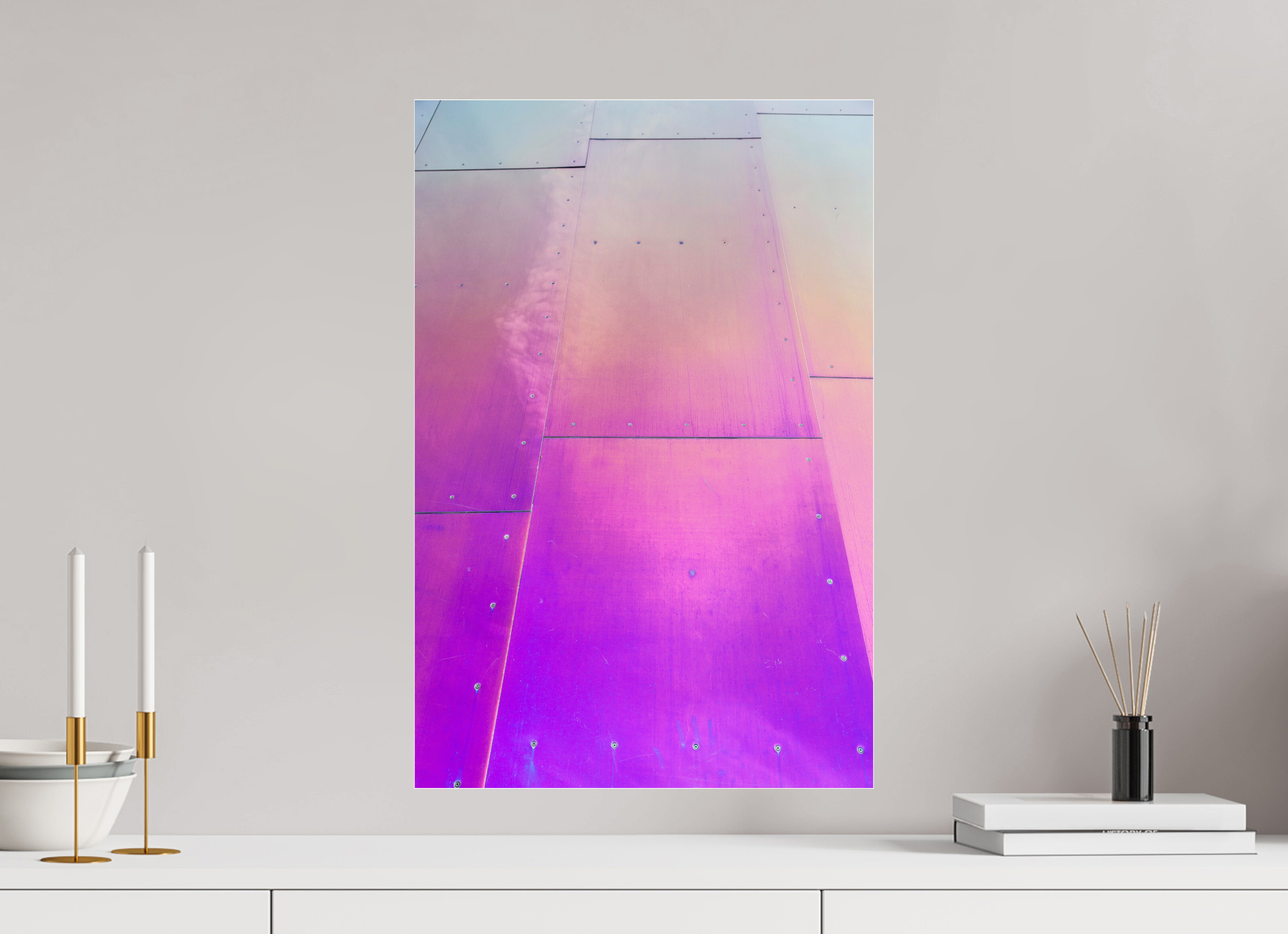 40 x 60 cm, Photo Print Under Acrylic Glass Chromatic Dream II