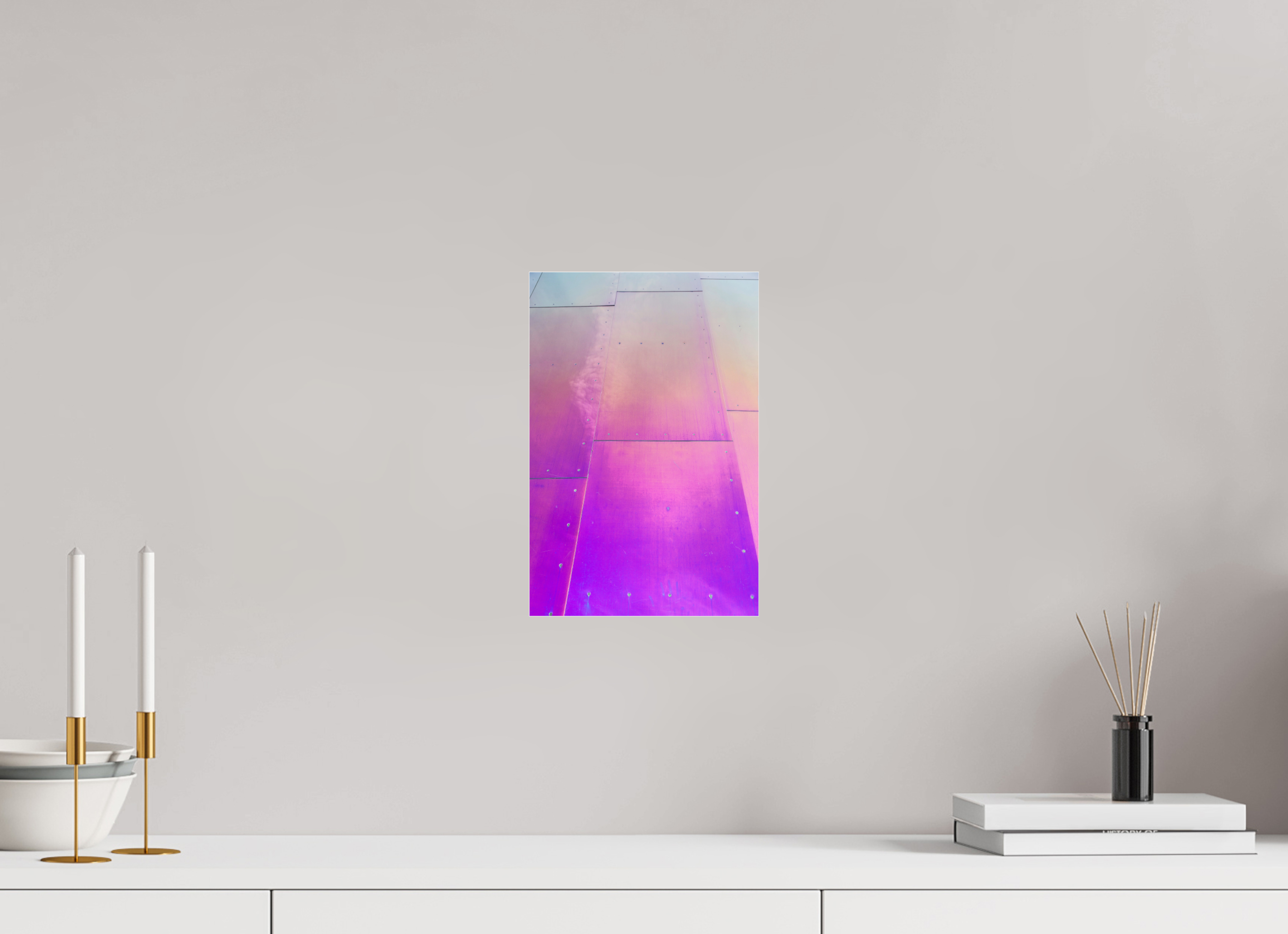 20 x 30 cm, Acrylglas 2mm, glänzend Chromatic Dream II