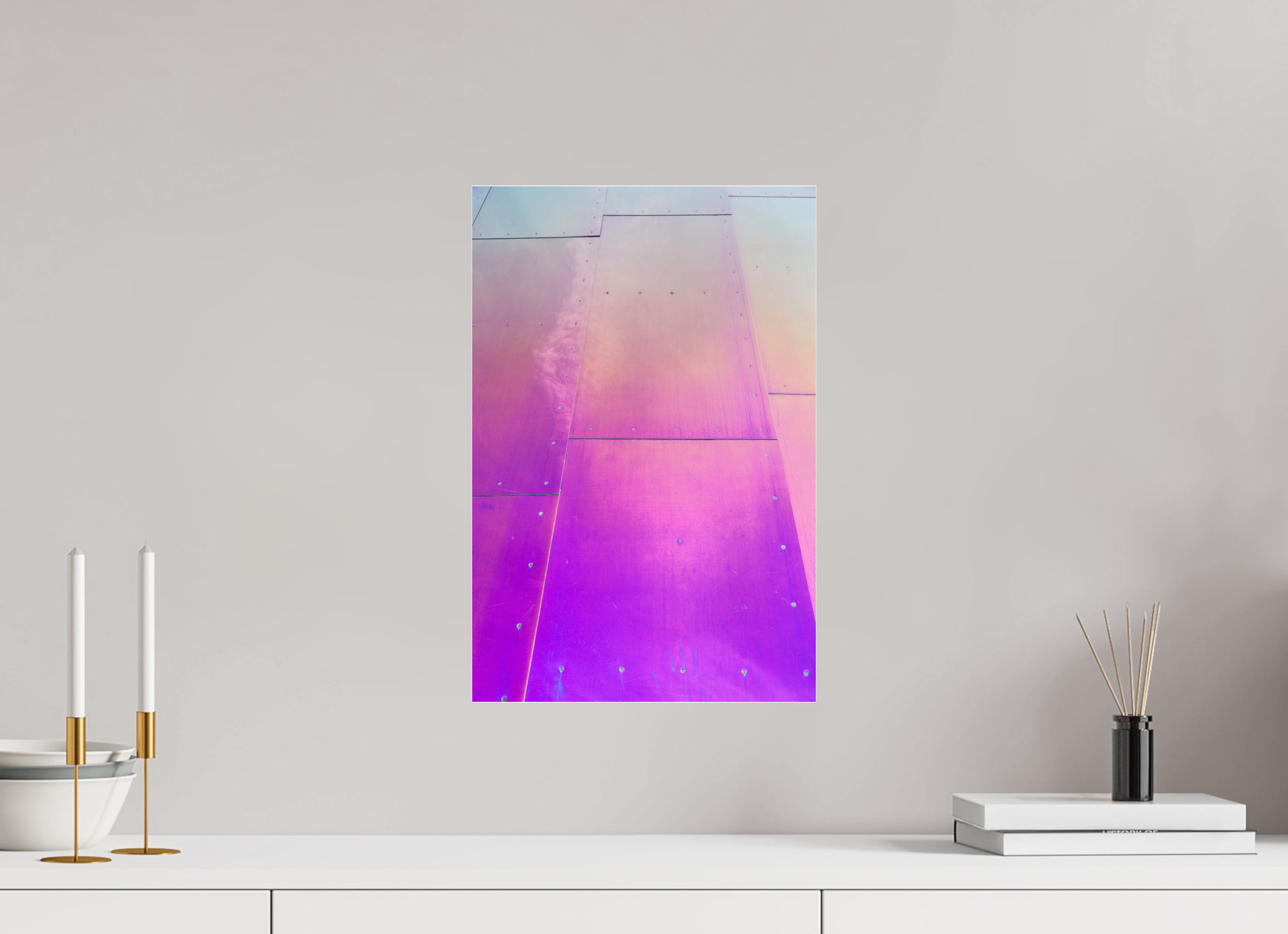 30 x 45 cm, Photo Print Under Acrylic Glass Chromatic Dream II