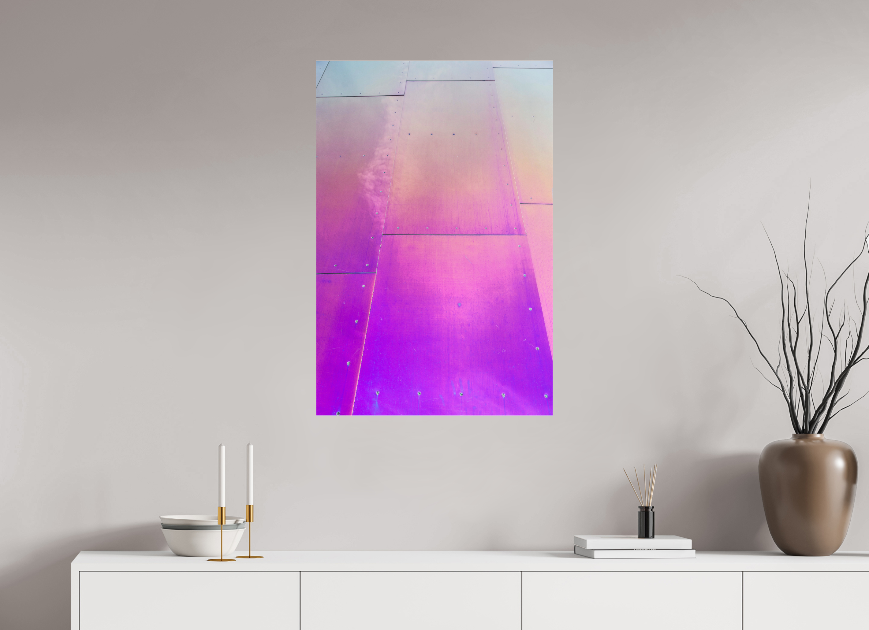 60 x 90 cm, Photo Print Under Acrylic Glass Chromatic Dream II