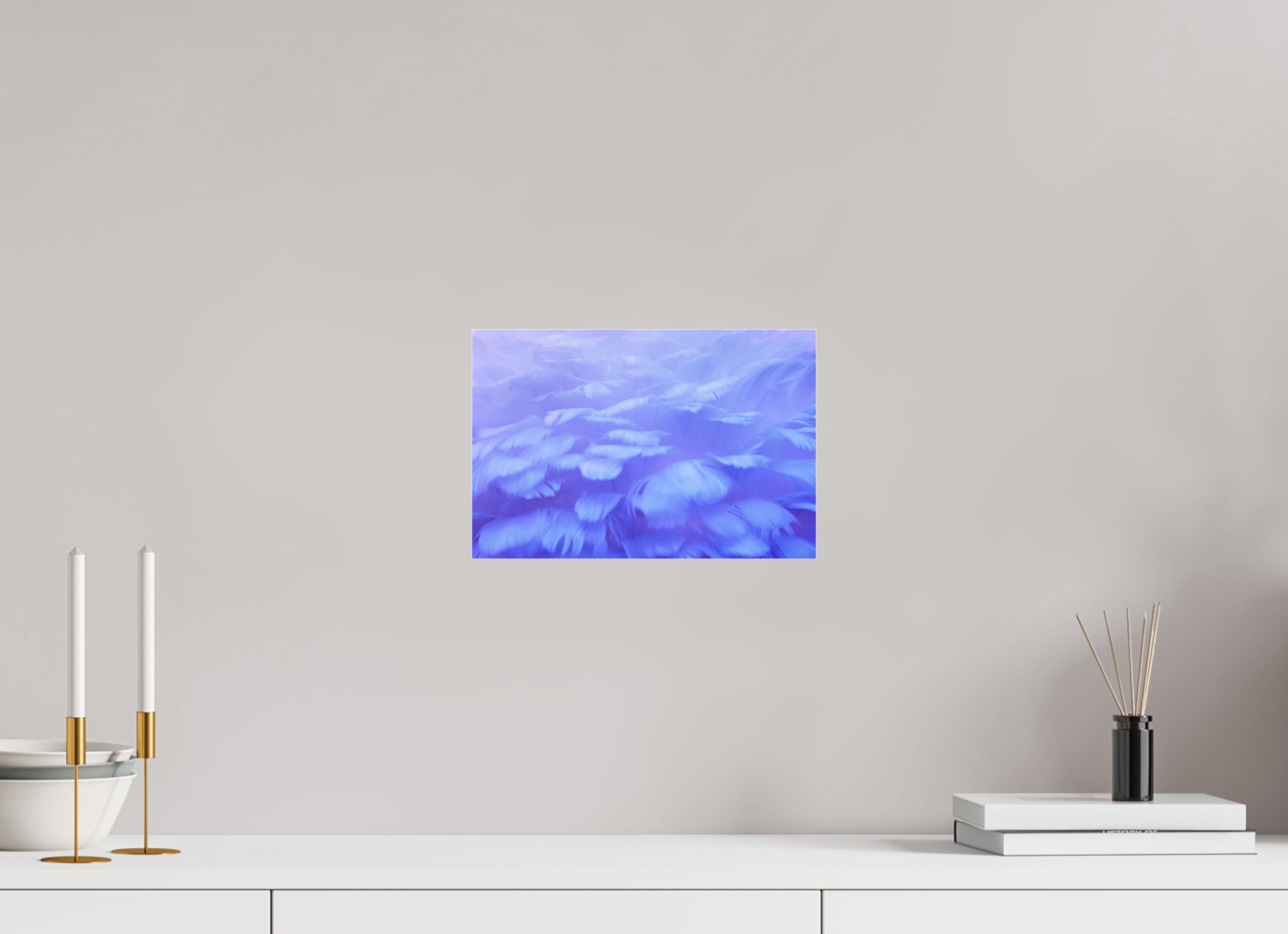 30 x 20 cm, Photo Print Under Acrylic Glass Soft Wings